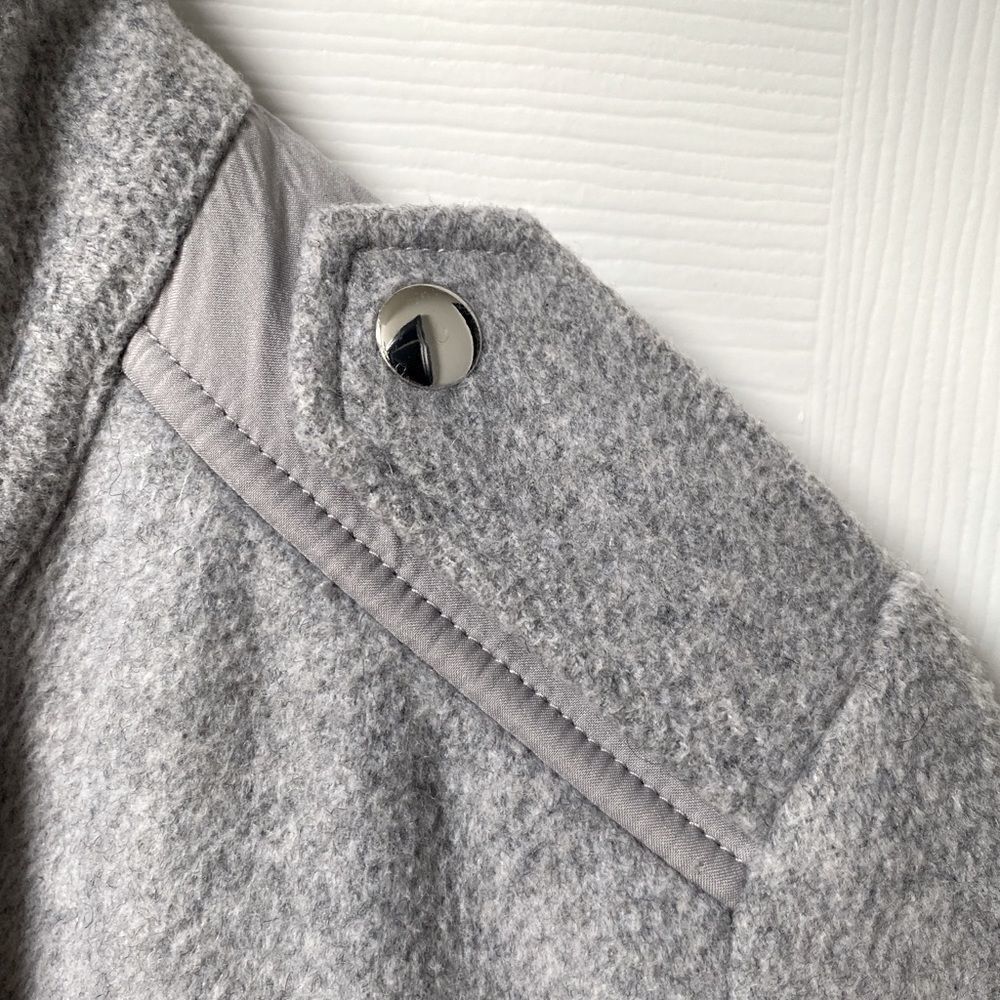 Calvin Klein Gray Fall/Winter Jacket - Picture 2 of 4